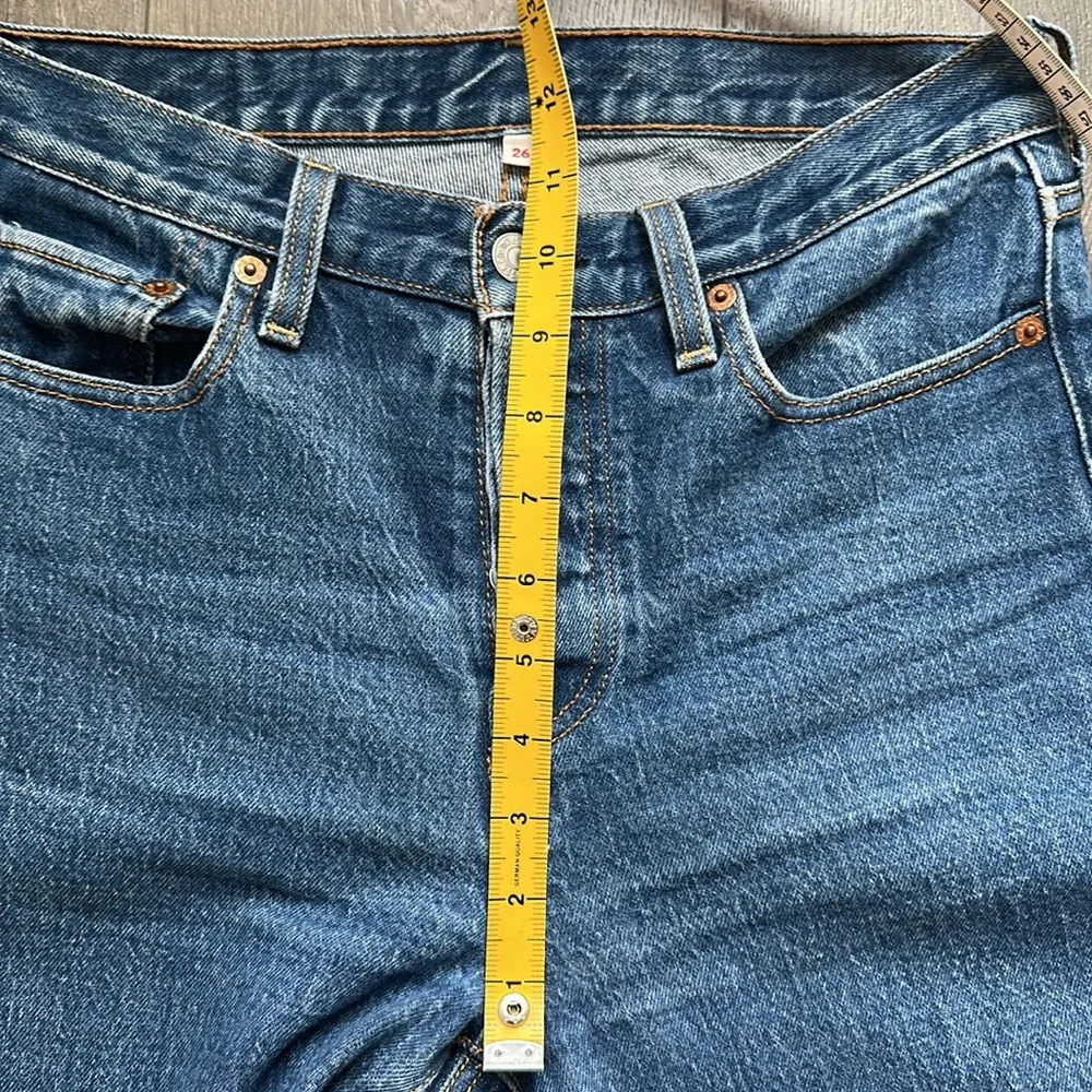 Levi’s wedgie icon fit high rise jeans 26 - Picture 11 of 11